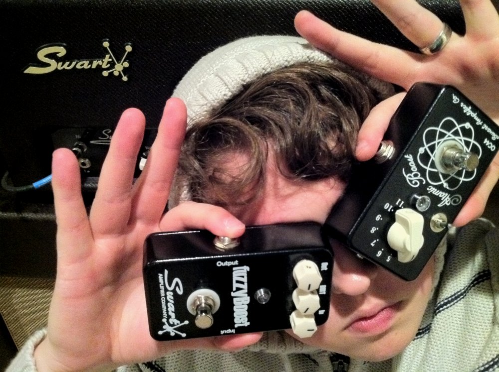 Swart FuzzyBoost Crazed!  Enter Swart Amps Online